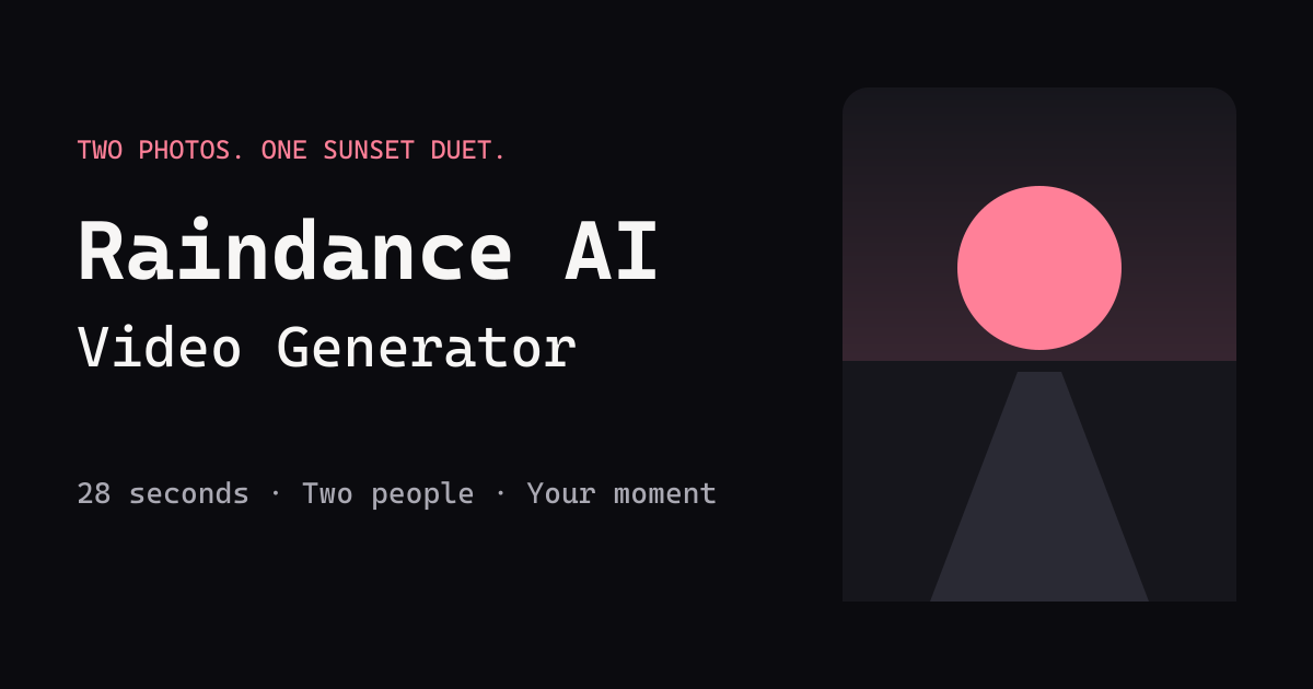 Raindance AI Photo Guide: Choose Two Portraits and a Singer